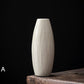 Classic White Ceramic Table Vase