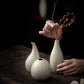 Classic White Ceramic Table Vase