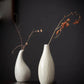 Classic White Ceramic Table Vase